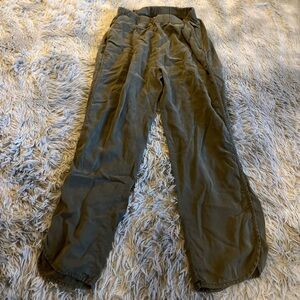 Harper green super soft ankle length pants